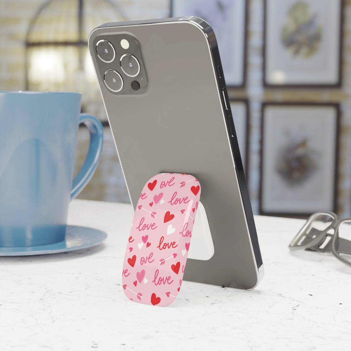 Loving Hearts Click-On Grip Loving Hearts Click-On Grip