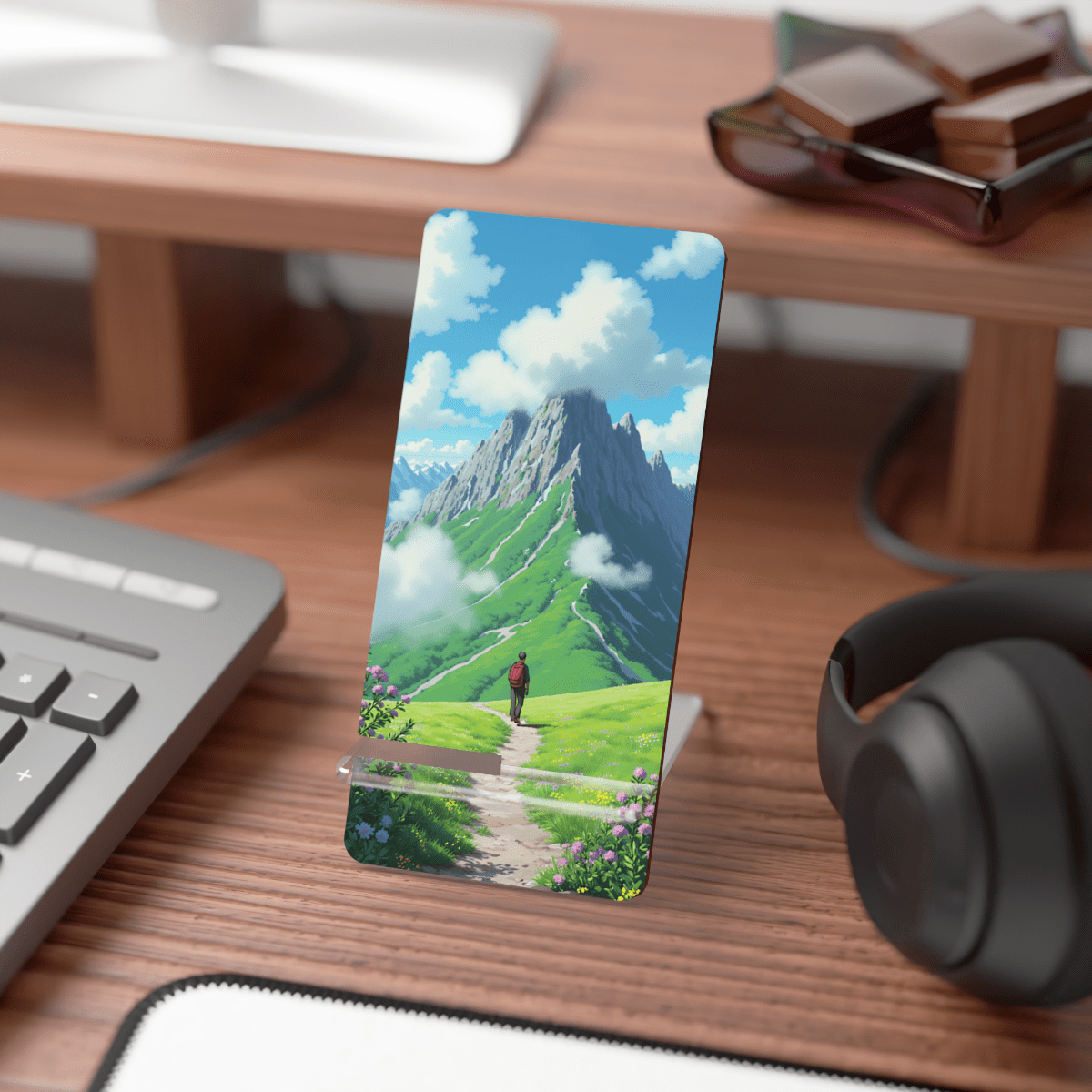 Mountain Path Phone Display Stand Mountain Path Phone Display Stand