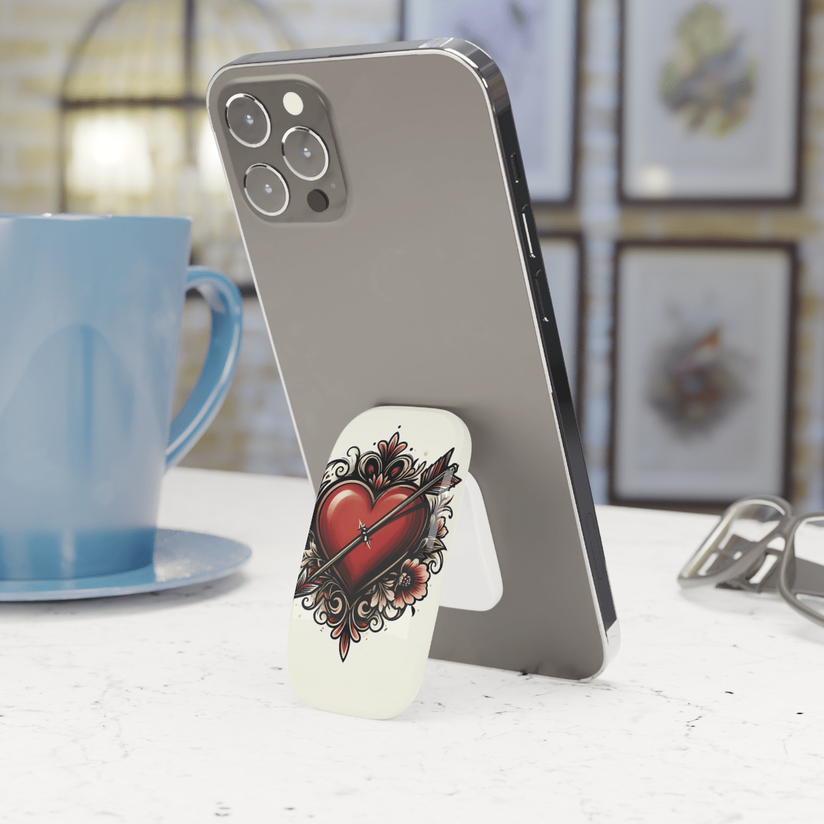 Heart Arrow Love Click-On Grip Heart Arrow Love Click-On Grip