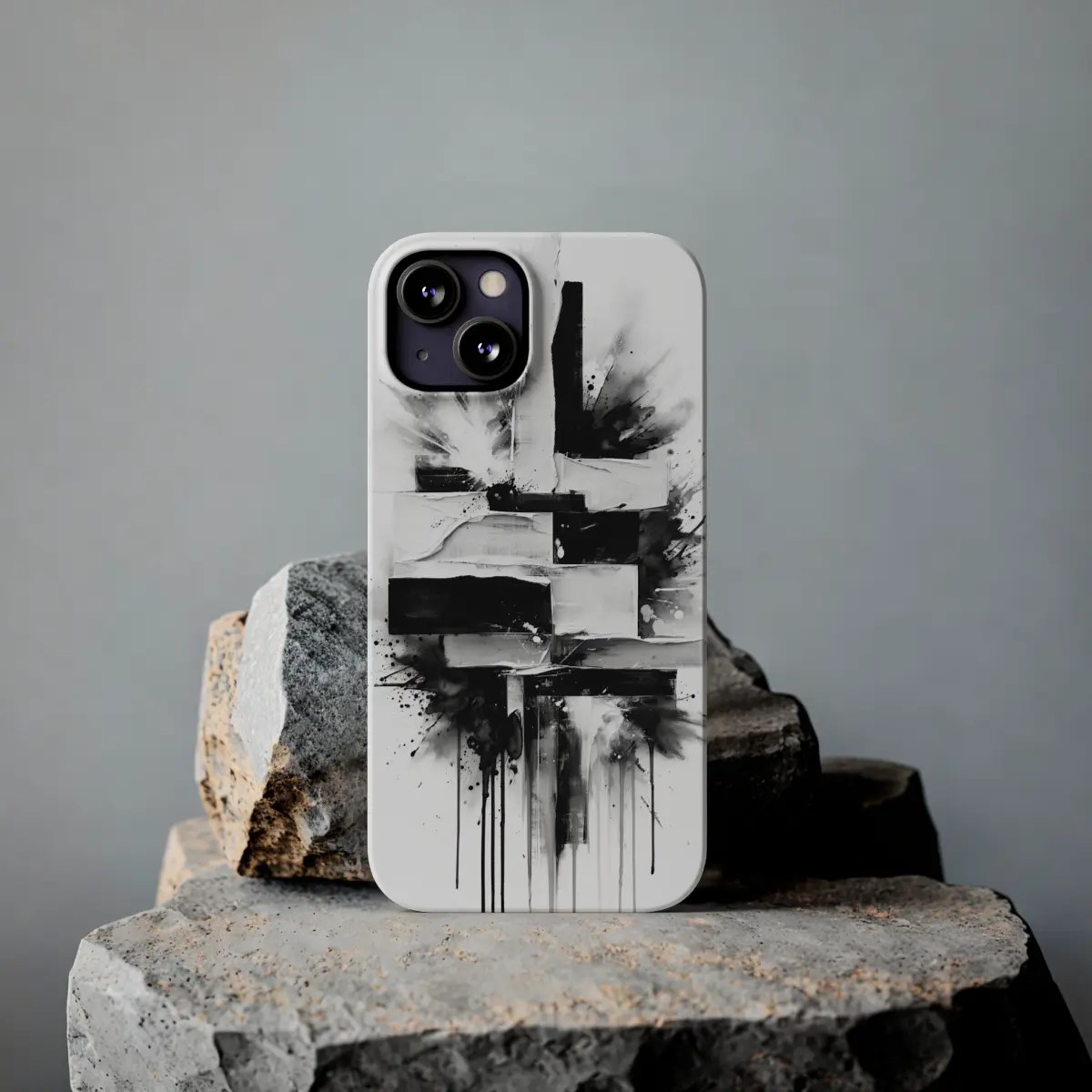 Stacked Abstract Slim Phone Case Stacked Abstract Slim Phone Case