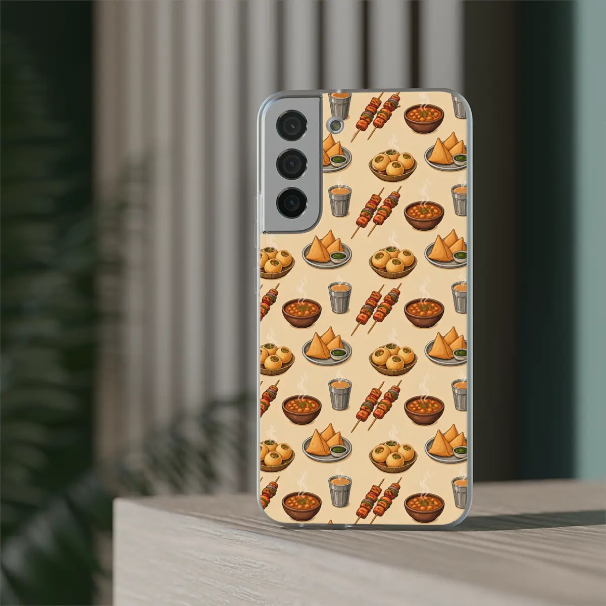 Street Food Repeat Flexi Phone Case Street Food Repeat Flexi Phone Case