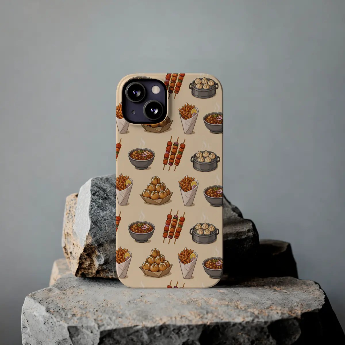 Street Food Repeat Slim Phone Case Street Food Repeat Slim Phone Case