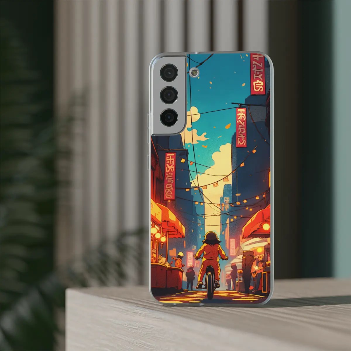 Street Ride Flexi Phone Case Street Ride Flexi Phone Case