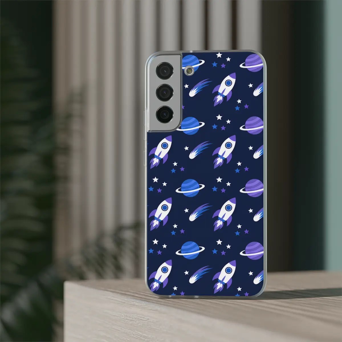 Space Motifs Flexi Phone Case Space Motifs Flexi Phone Case