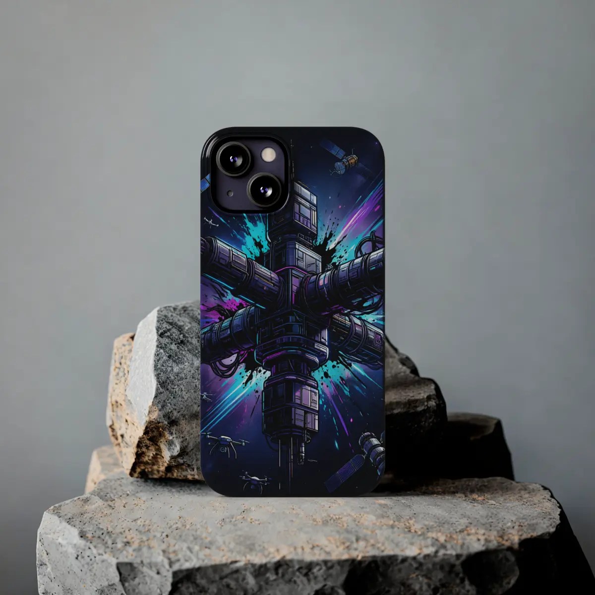 Space Station Slim Phone Case Space Station Slim Phone Case