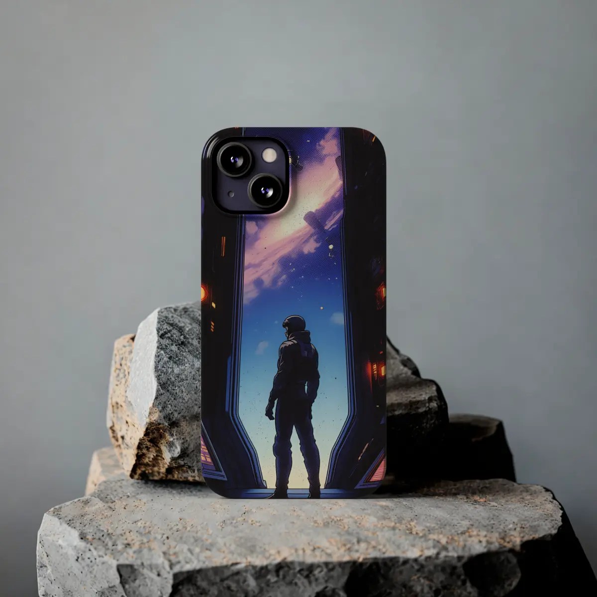 Space Pilot Slim Phone Case Space Pilot Slim Phone Case