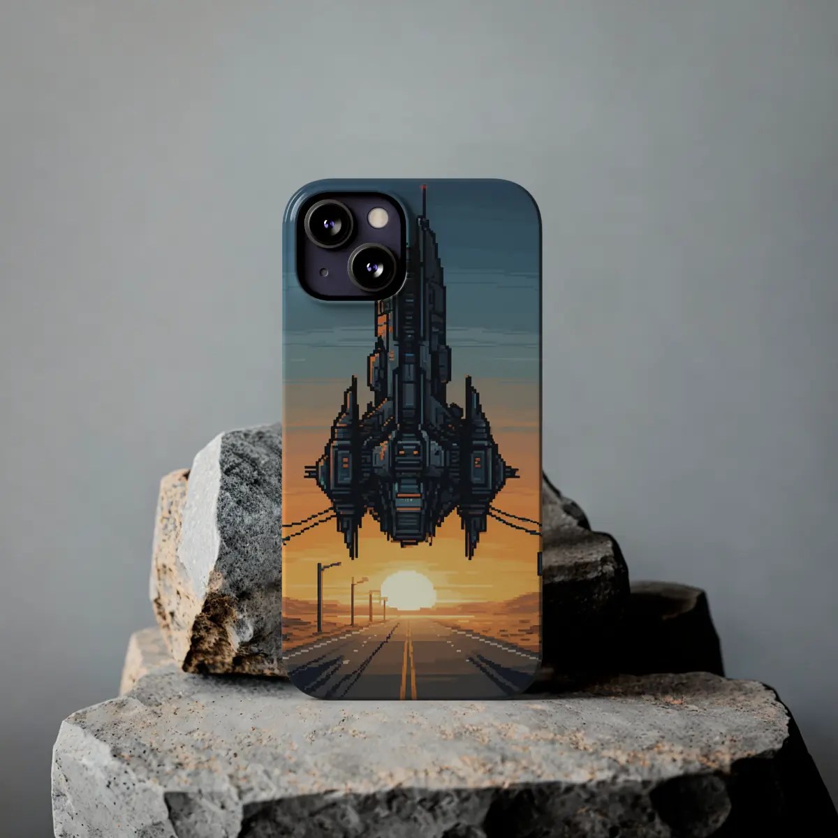 Space Sunrise Slim Phone Case Space Sunrise Slim Phone Case