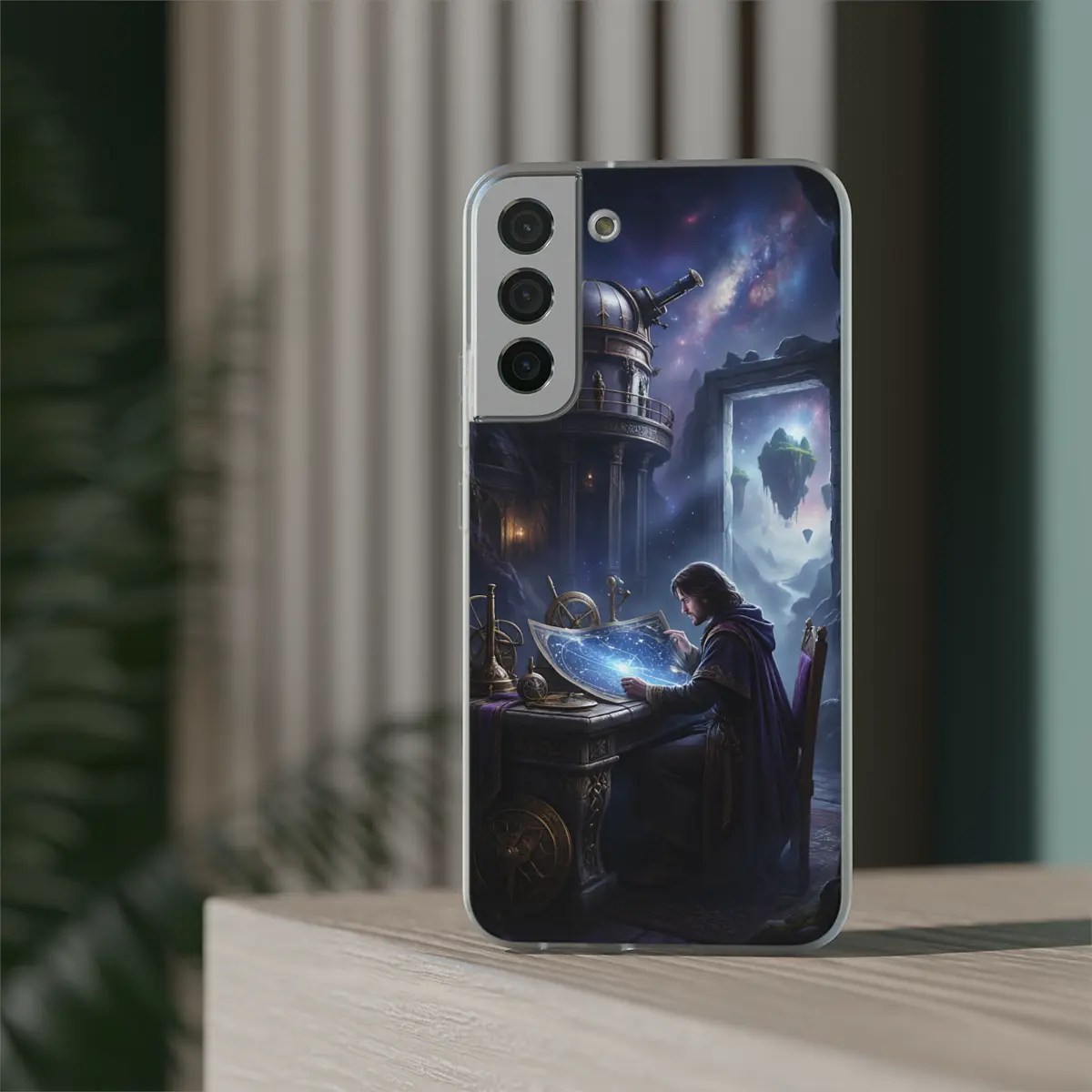 Star Map Portal Flexi Phone Case Star Map Portal Flexi Phone Case