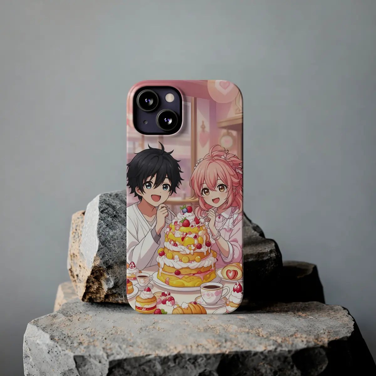 Sweet Café Friends Slim Phone Case Sweet Café Friends Slim Phone Case