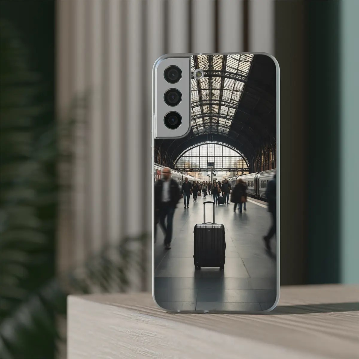 Station Travel Flexi Phone Case Station Travel Flexi Phone Case