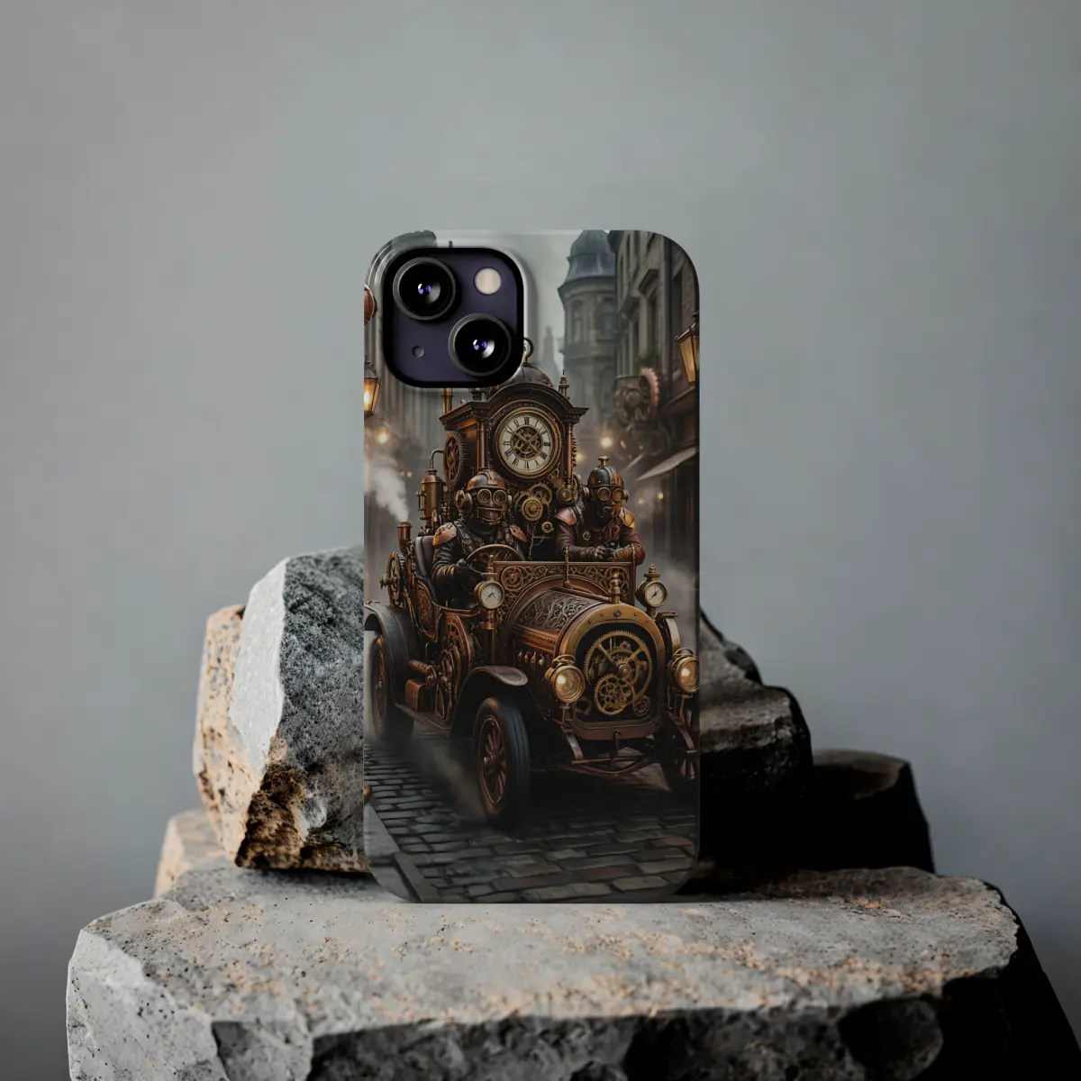 Steam Car Chase Slim Phone Case Steam Car Chase Slim Phone Case