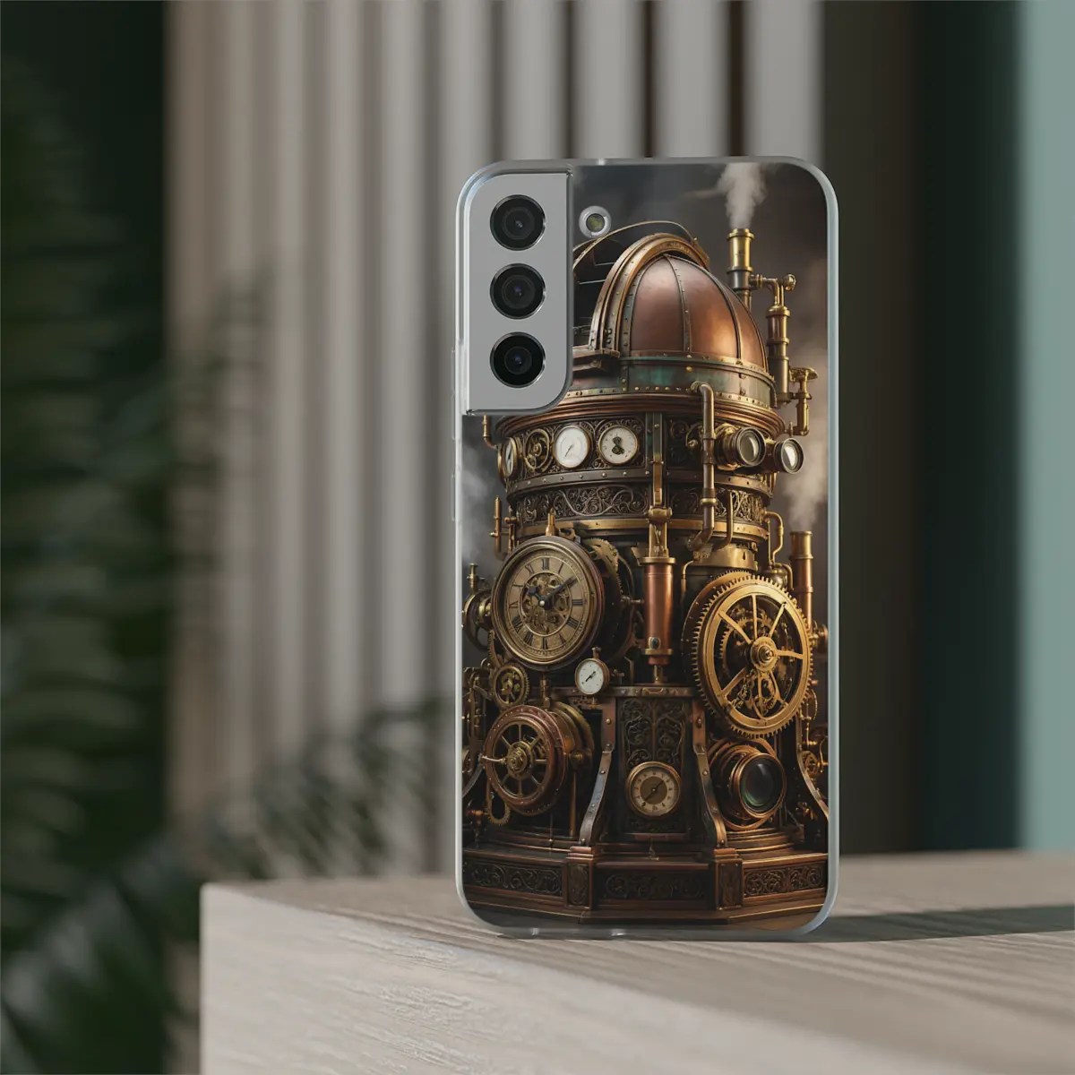 Steam Observatory Flexi Phone Case Steam Observatory Flexi Phone Case