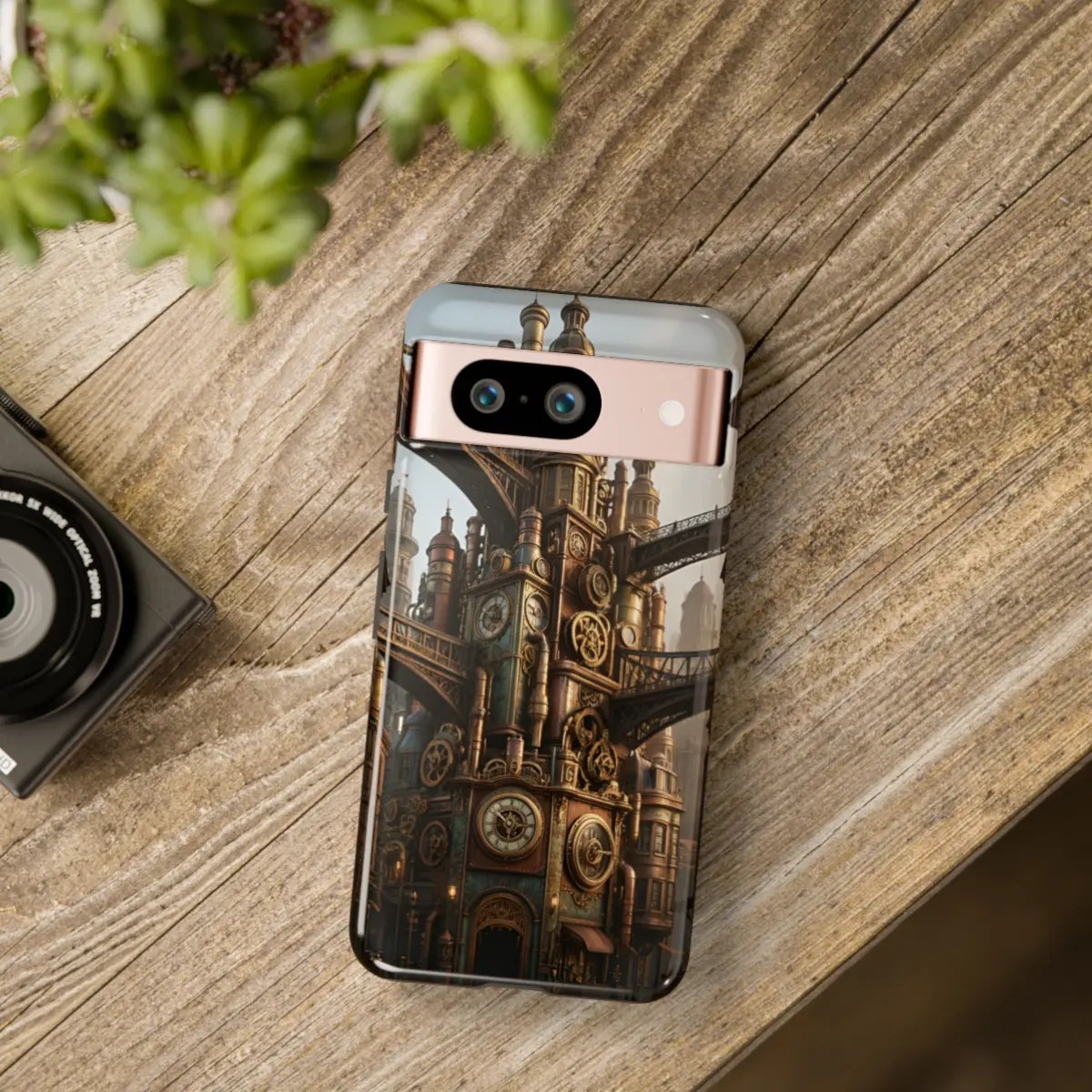 Steampunk SkylineTough Phone Case Steampunk SkylineTough Phone Case