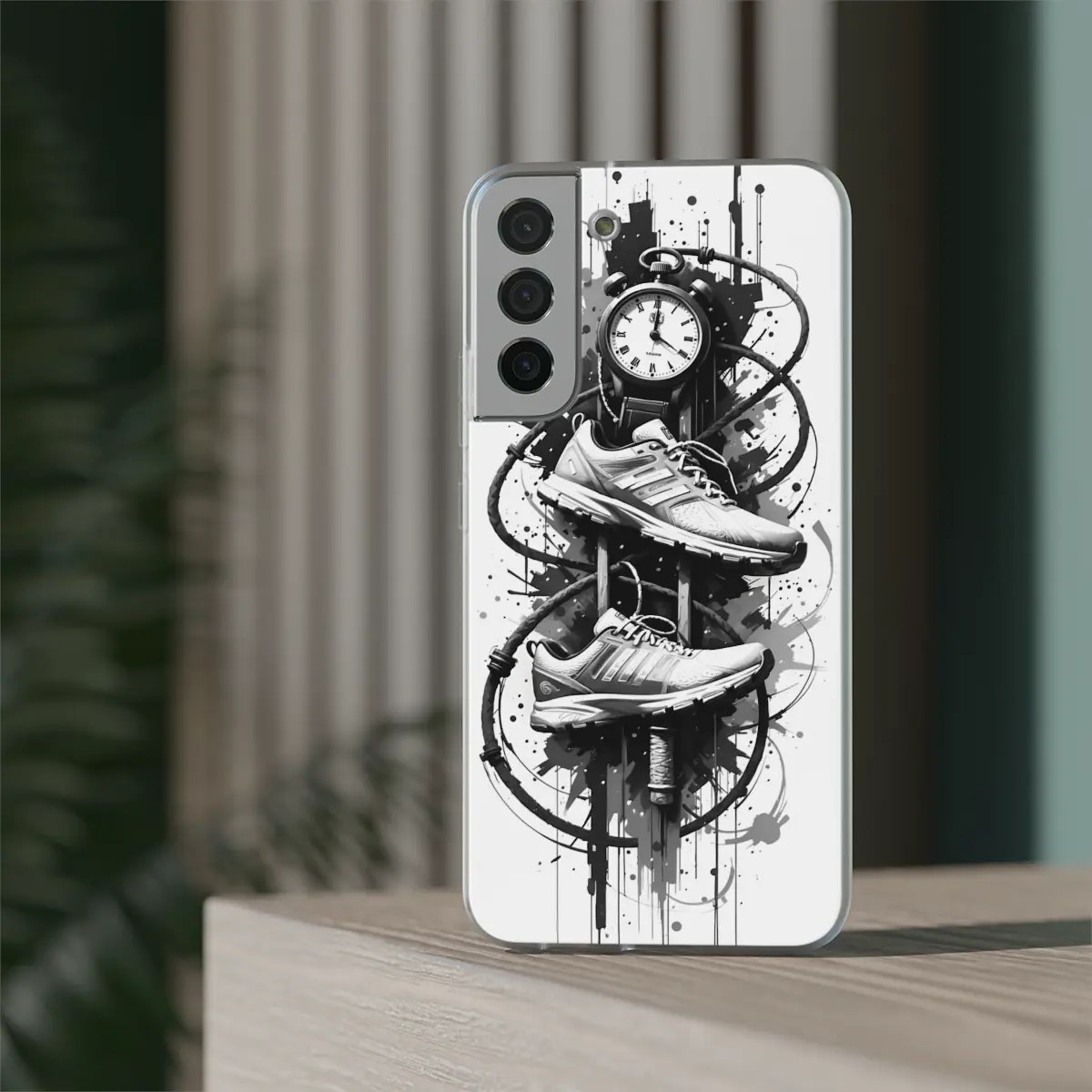 Sport Ink Collage Flexi Phone Case Sport Ink Collage Flexi Phone Case
