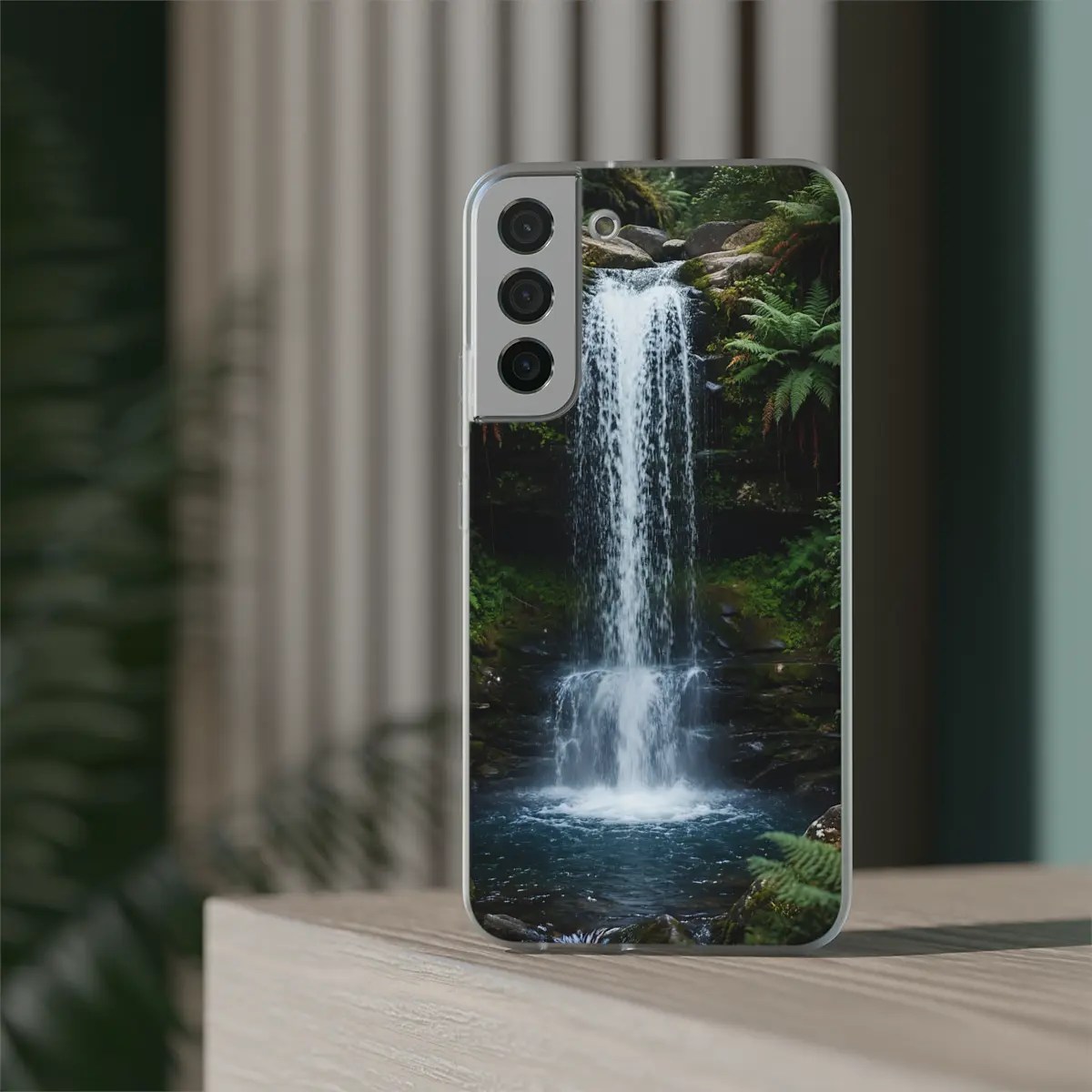 Waterfall Rock Flexi Phone Case Waterfall Rock Flexi Phone Case
