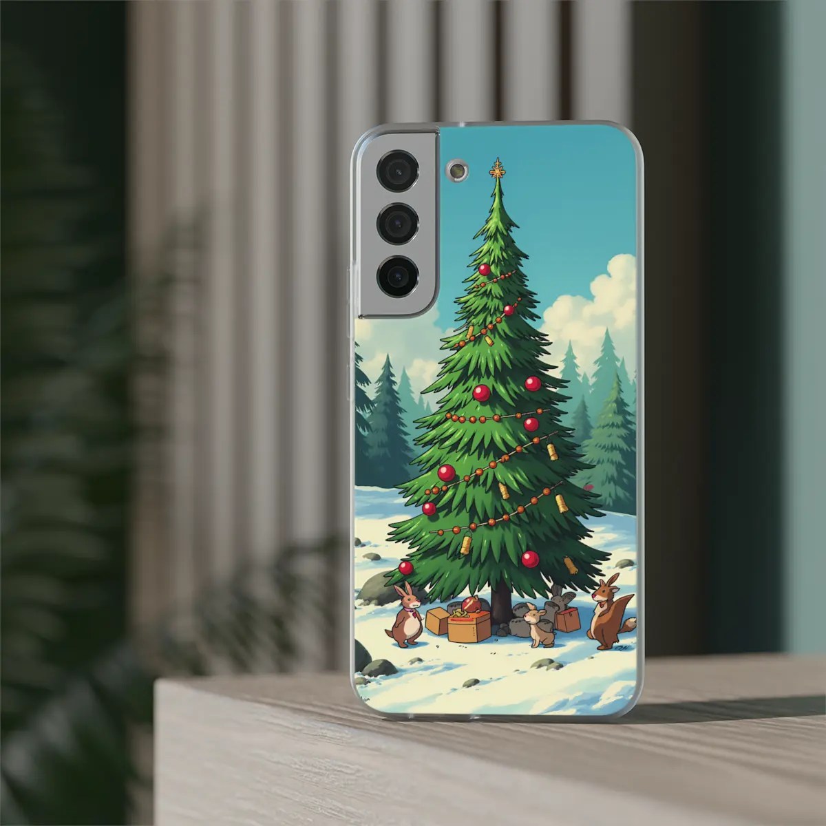 Woodland Cheer Flexi Phone Case Woodland Cheer Flexi Phone Case