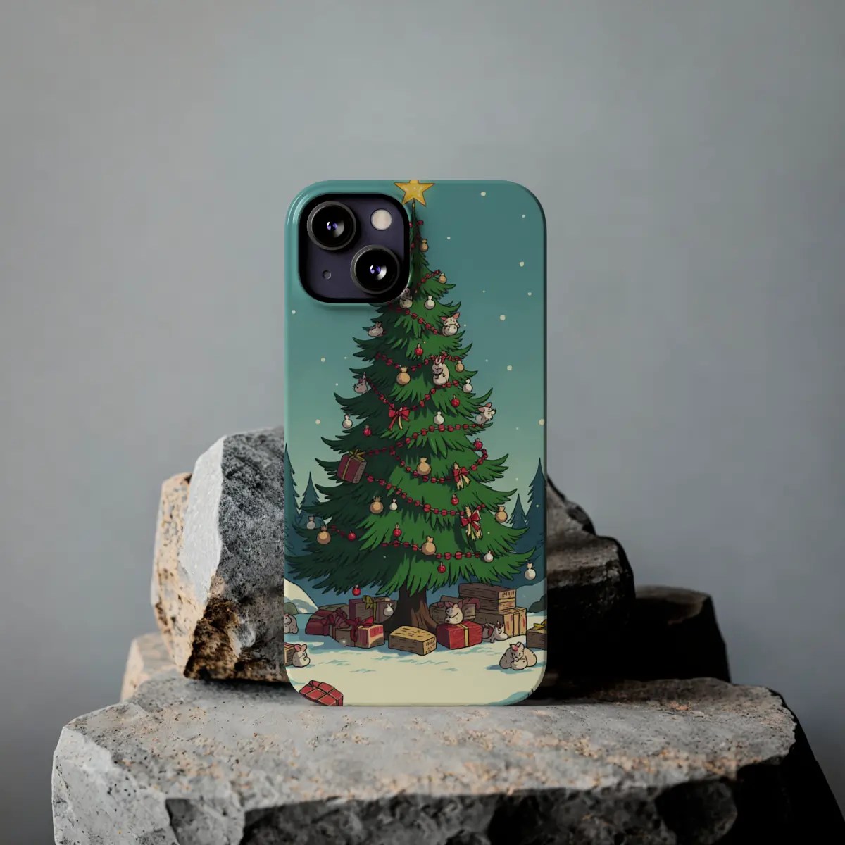 Woodland Cheer Slim Phone Case Woodland Cheer Slim Phone Case