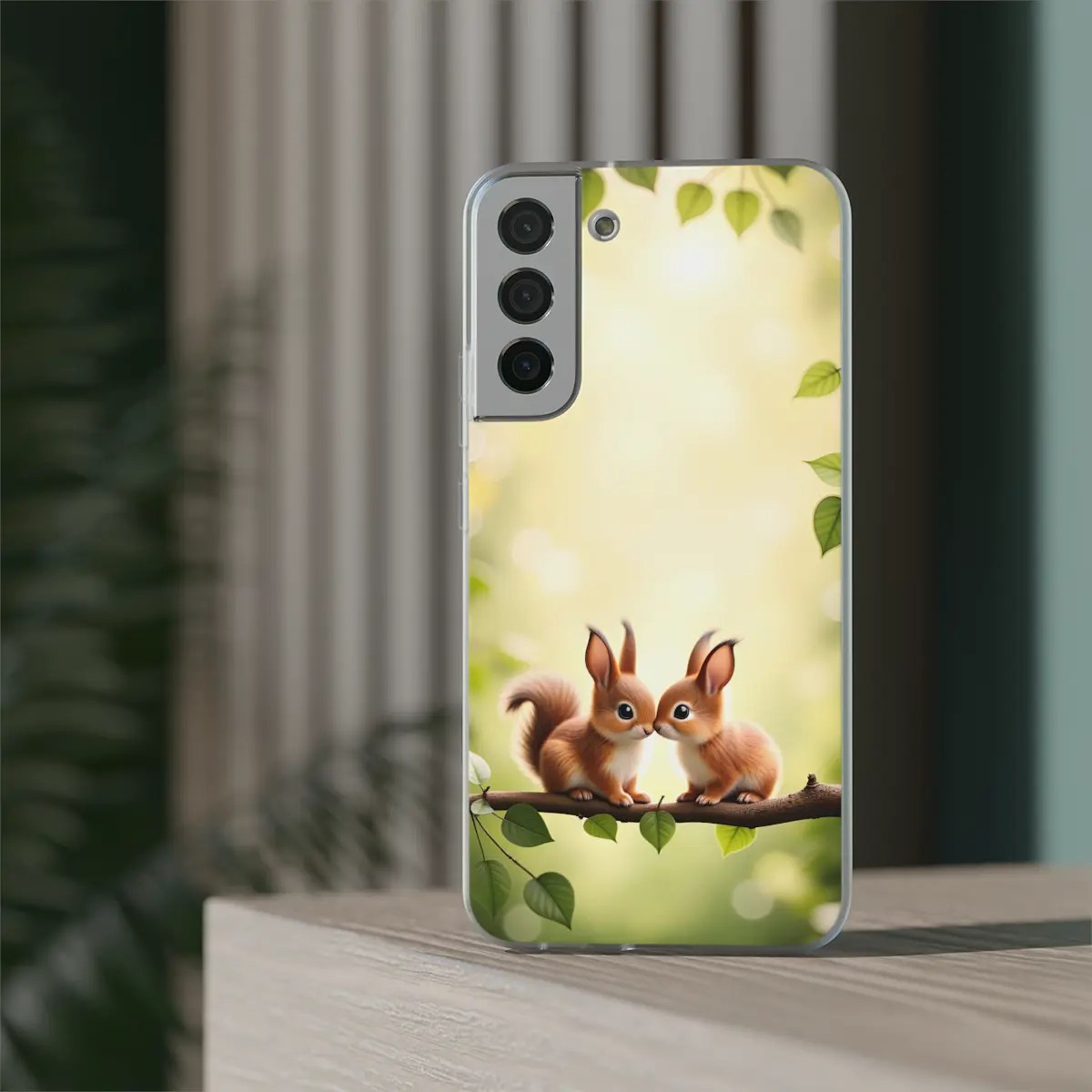 Tiny Woodland Love Flexi Phone Case Tiny Woodland Love Flexi Phone Case