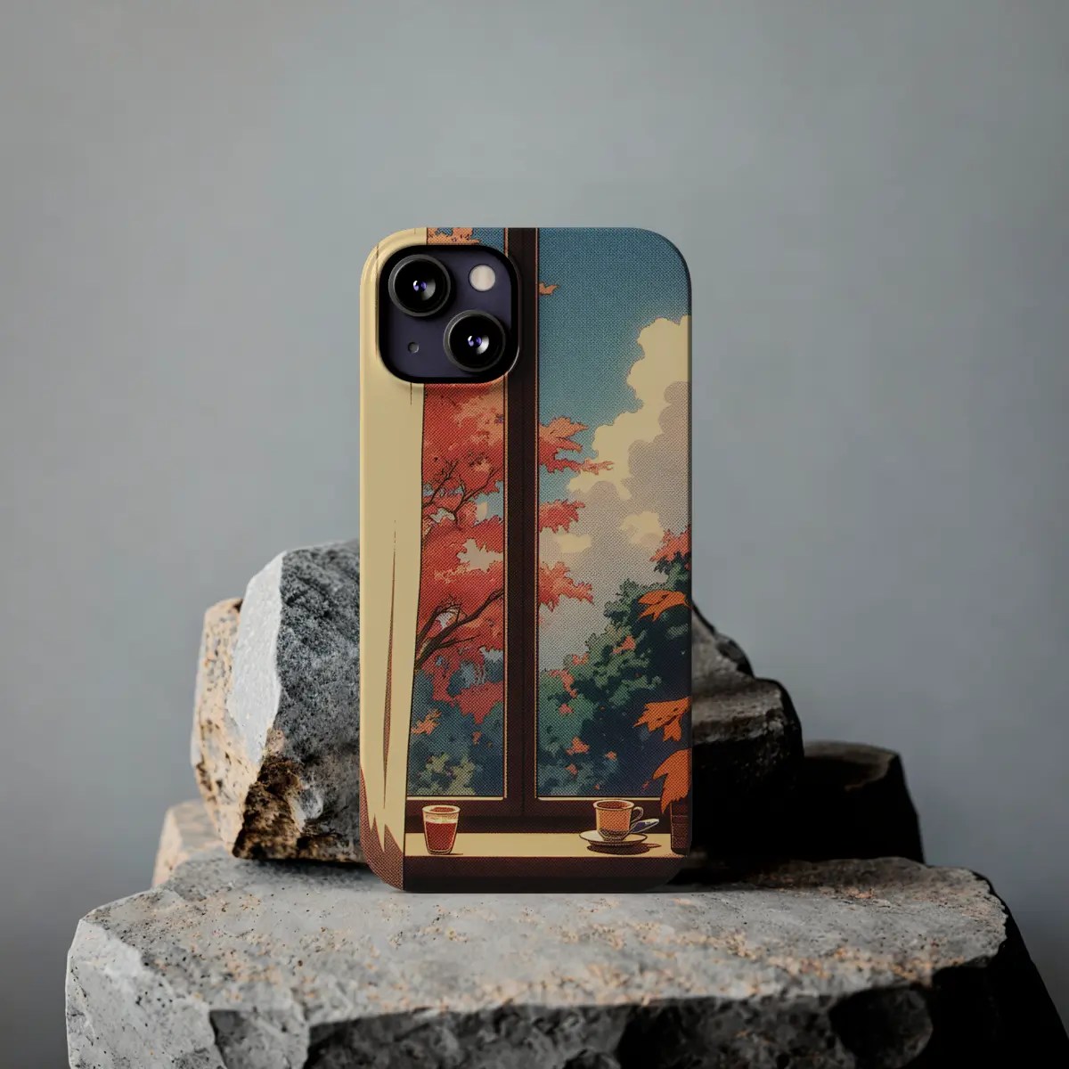 Window Seasons Slim Phone Case Window Seasons Slim Phone Case