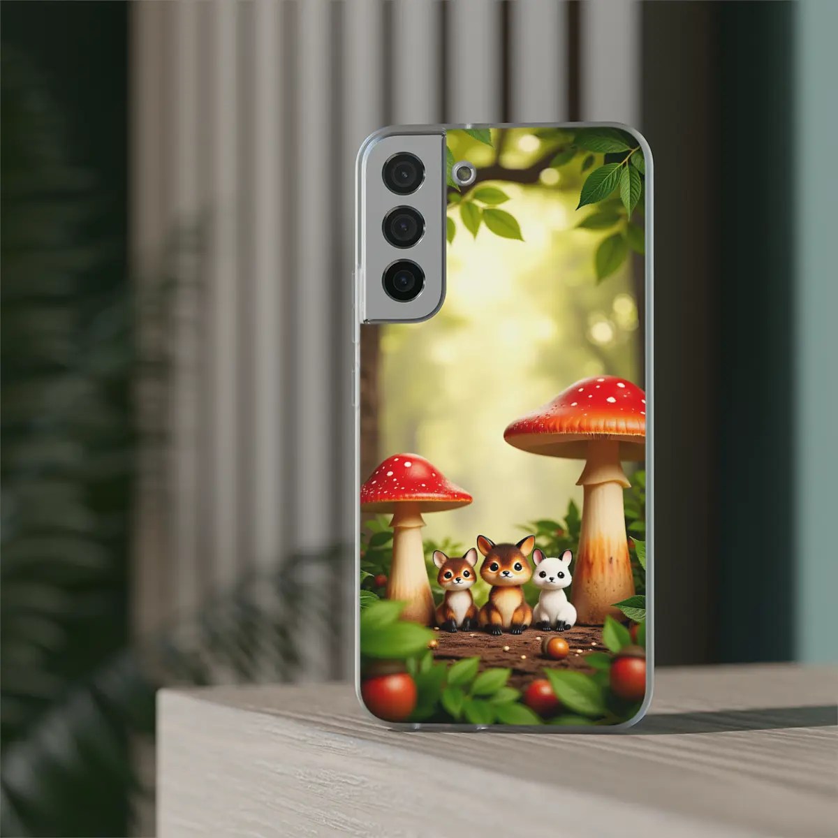 Woodland Minis Flexi Phone Case Woodland Minis Flexi Phone Case