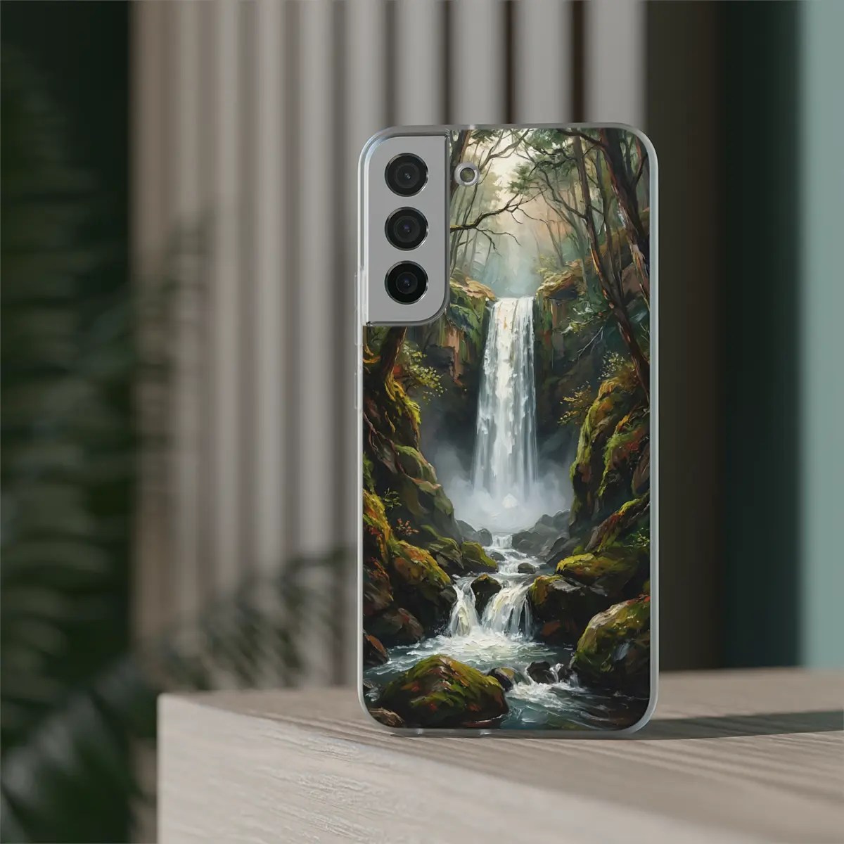 Woodland Falls Flexi Phone Case Woodland Falls Flexi Phone Case