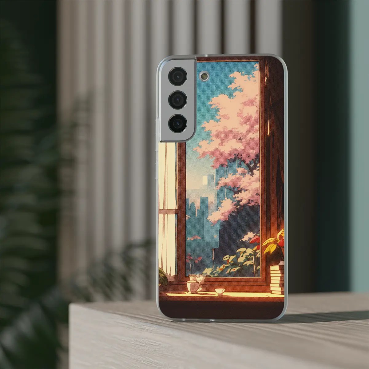 Window Seasons Flexi Phone Case Window Seasons Flexi Phone Case