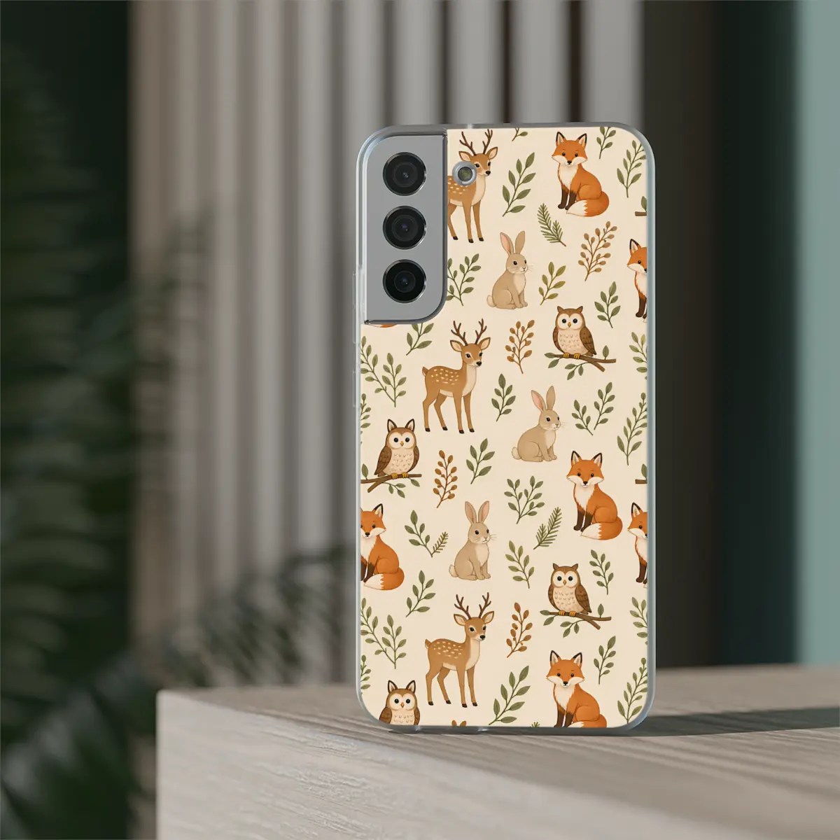 Woodland Pattern Flexi Phone Case Woodland Pattern Flexi Phone Case