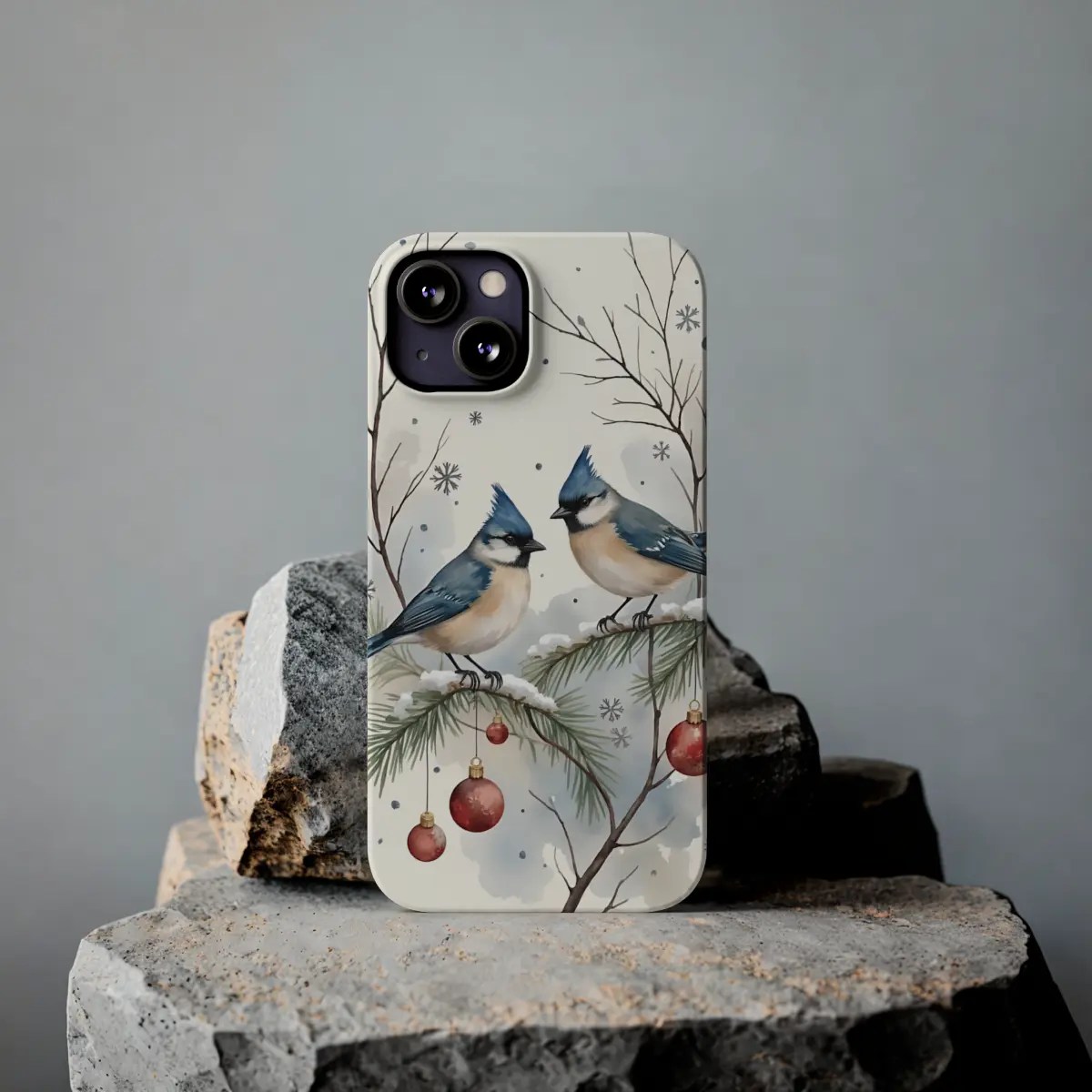 Winter Birds Slim Phone Case Winter Birds Slim Phone Case
