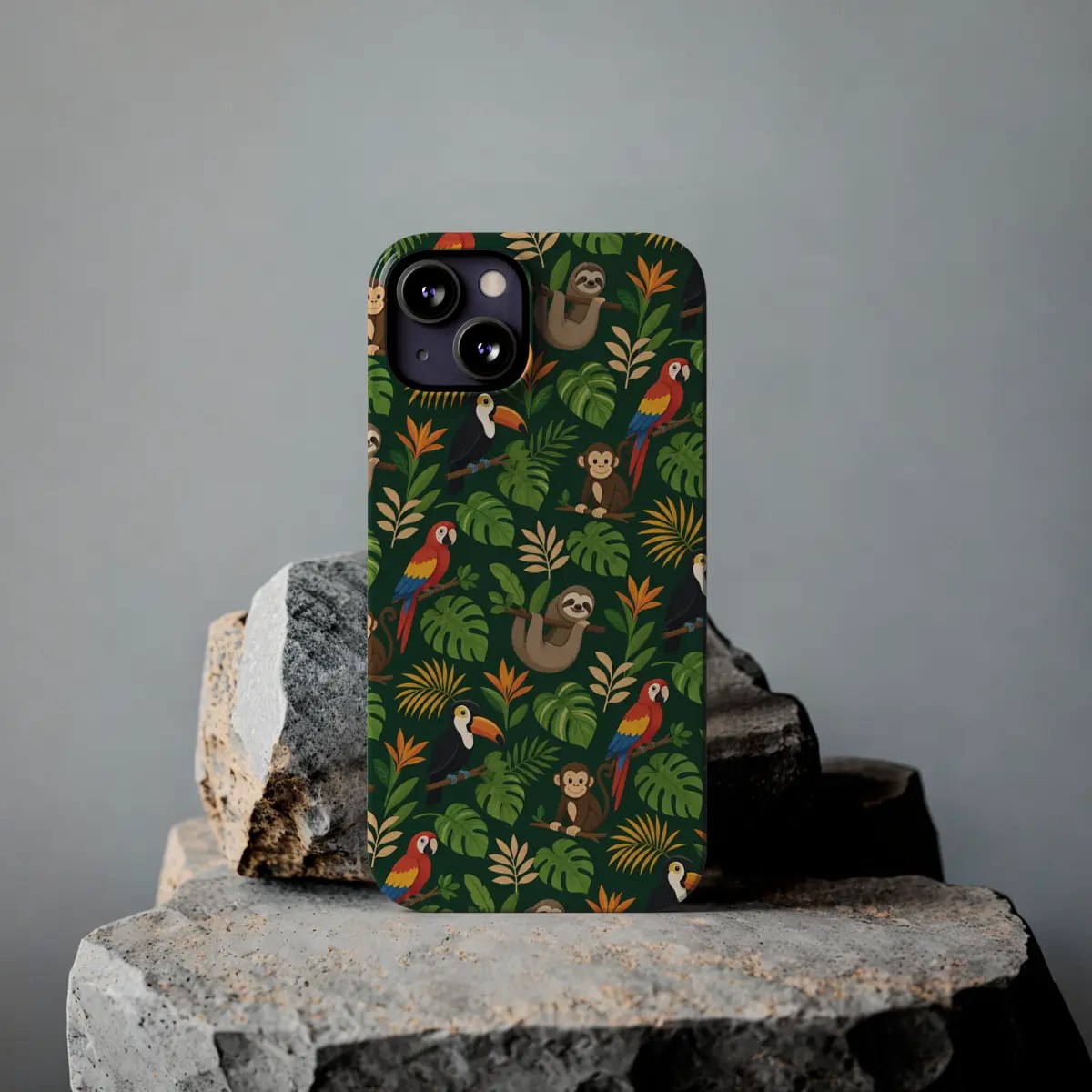 Tropical Animal Slim Phone Case Tropical Animal Slim Phone Case