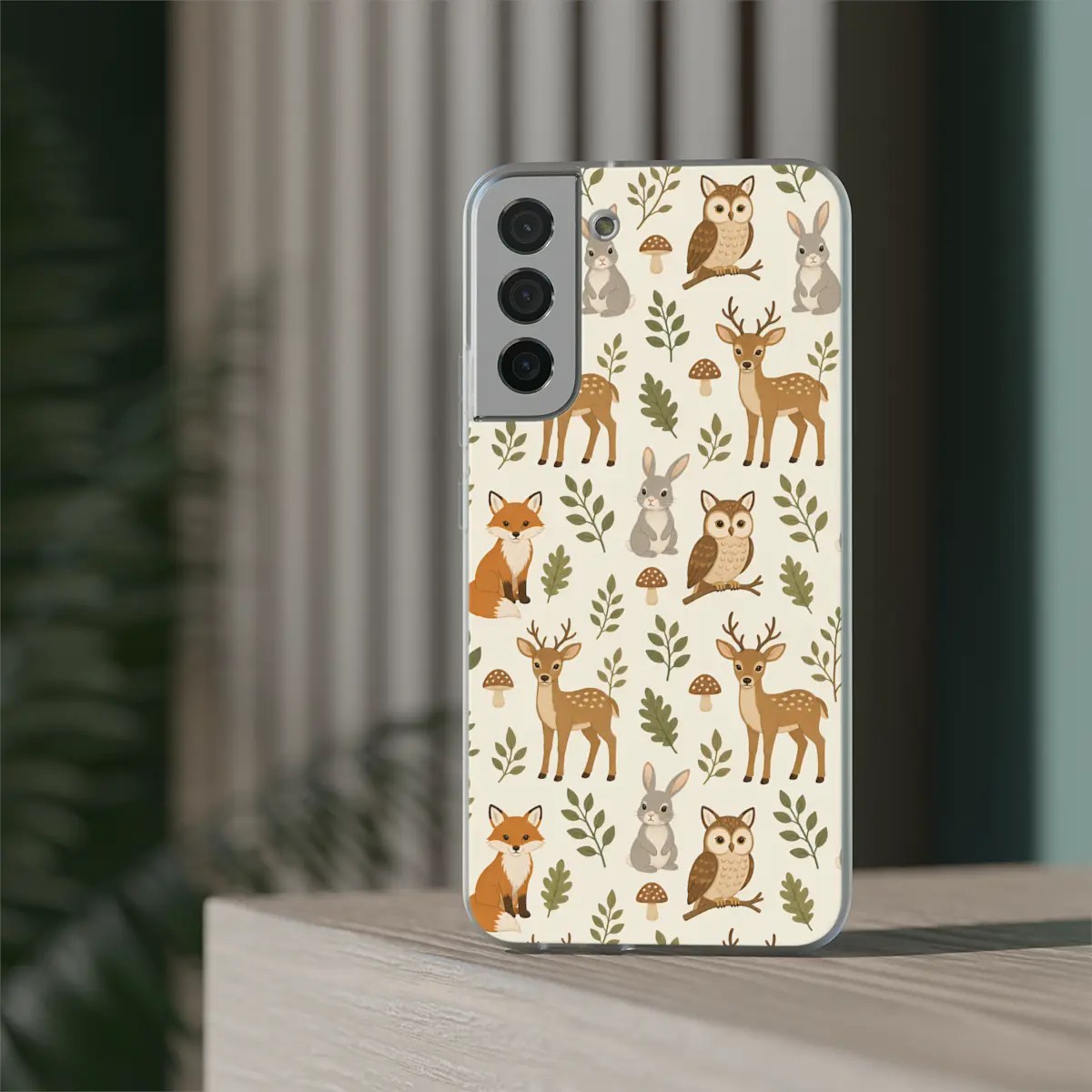 Woodland Repeat Flexi Phone Case Woodland Repeat Flexi Phone Case