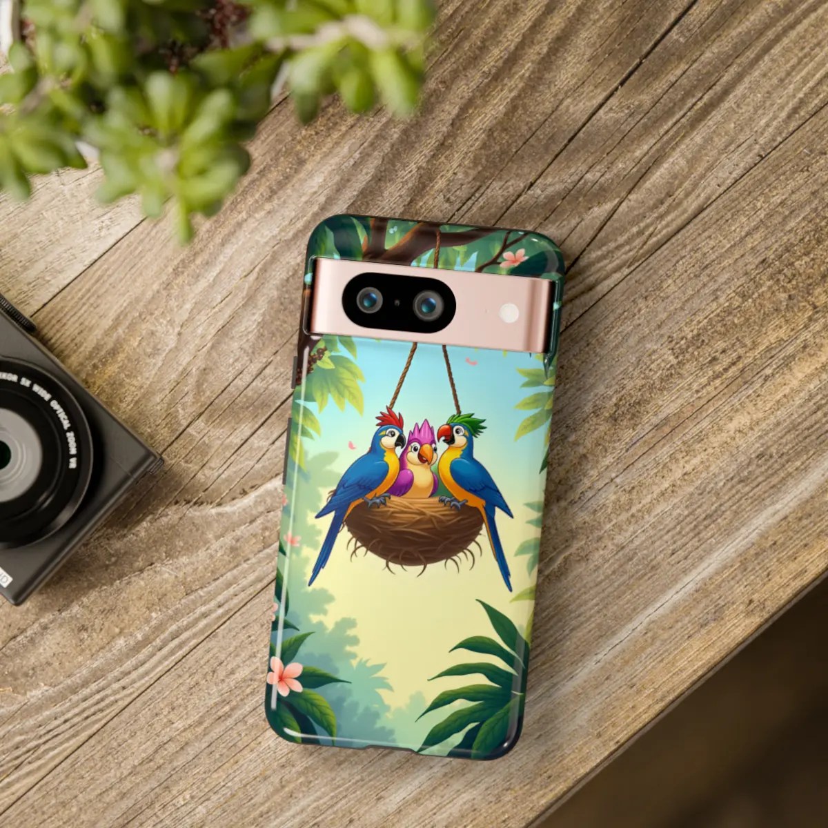 Tropical BirdsTough Phone Case Tropical BirdsTough Phone Case