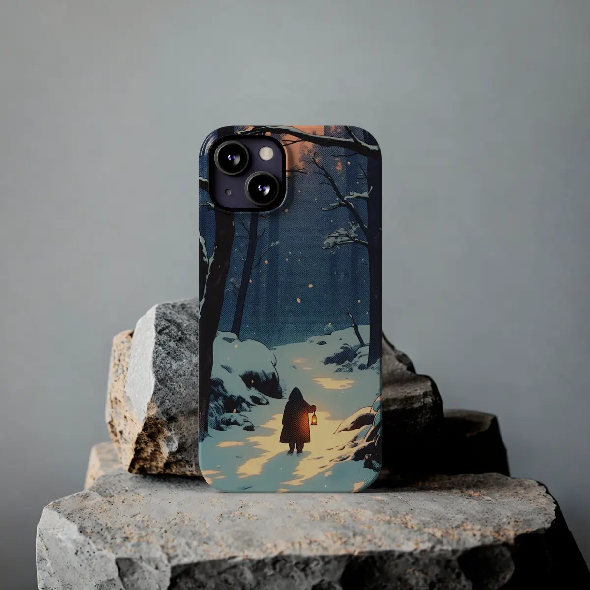 Winter Lantern Slim Phone Case Winter Lantern Slim Phone Case