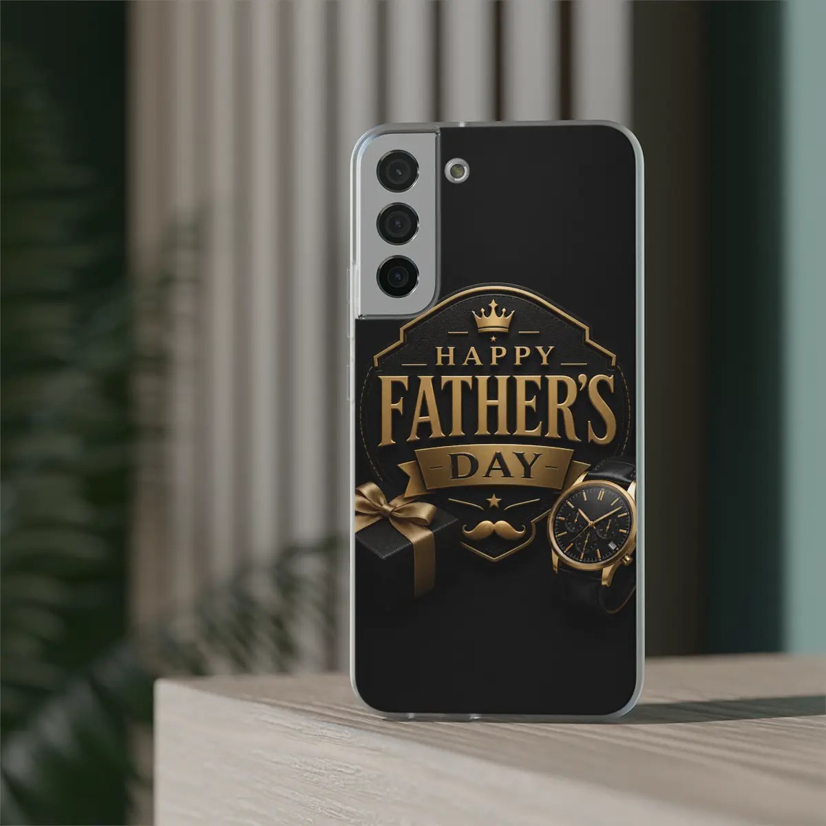 Father’s Gold Flexi Phone Case Father’s Gold Flexi Phone Case
