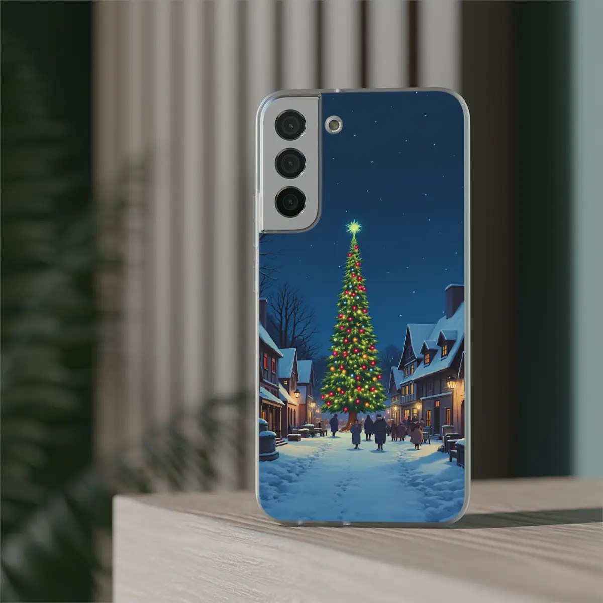 Christmas Village Flexi Phone Case Christmas Village Flexi Phone Case