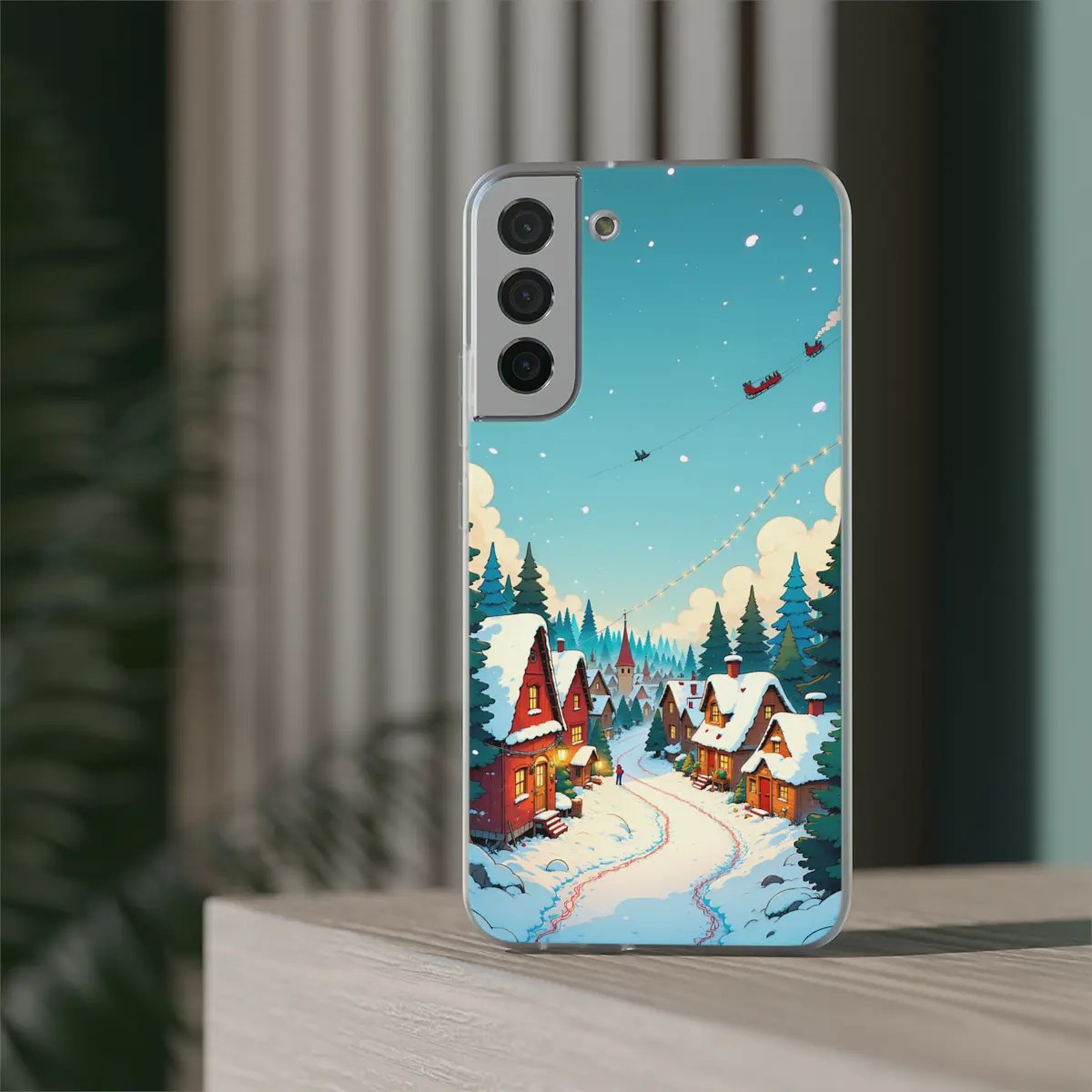 Winter Village Flexi Phone Case Winter Village Flexi Phone Case