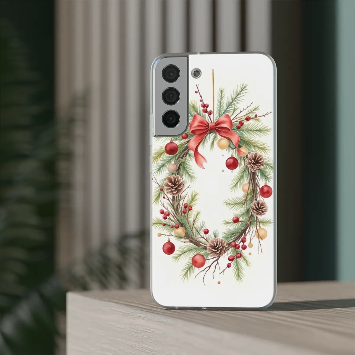 Winter Wreath Flexi Phone Case Winter Wreath Flexi Phone Case