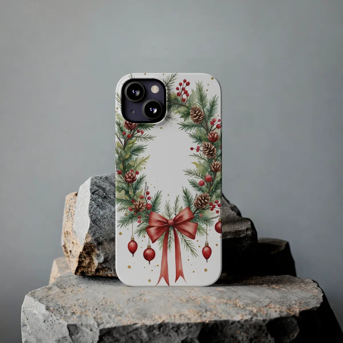Winter Wreath Slim Phone Case Winter Wreath Slim Phone Case