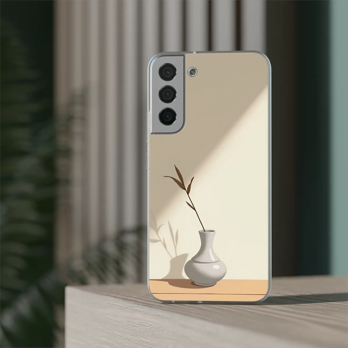 Vase Shadow Flexi Phone Case Vase Shadow Flexi Phone Case