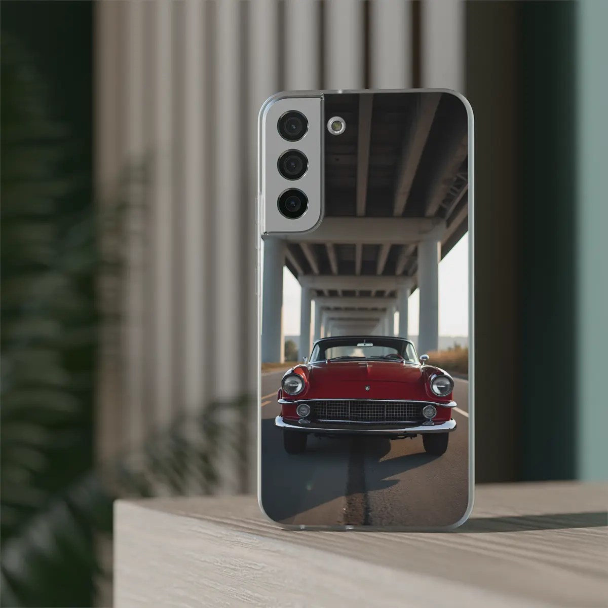 Vintage Car Rush Flexi Phone Case Vintage Car Rush Flexi Phone Case