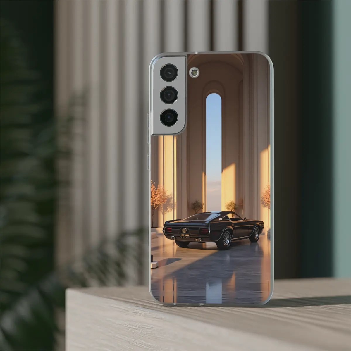 Vintage Car Show Flexi Phone Case Vintage Car Show Flexi Phone Case