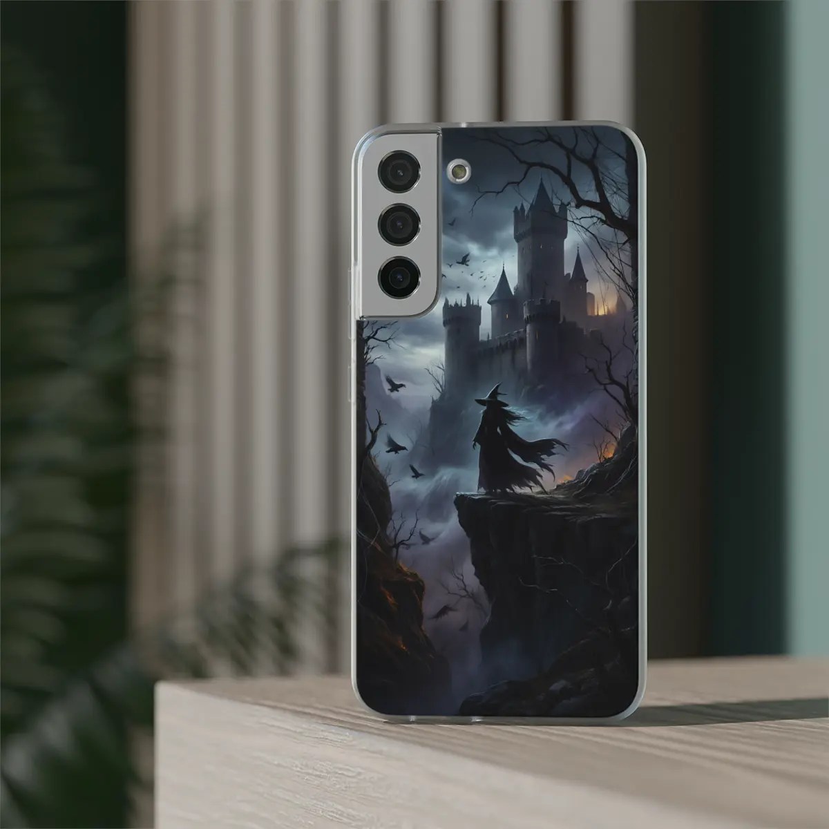 Witch Cliff Doom Flexi Phone Case Witch Cliff Doom Flexi Phone Case