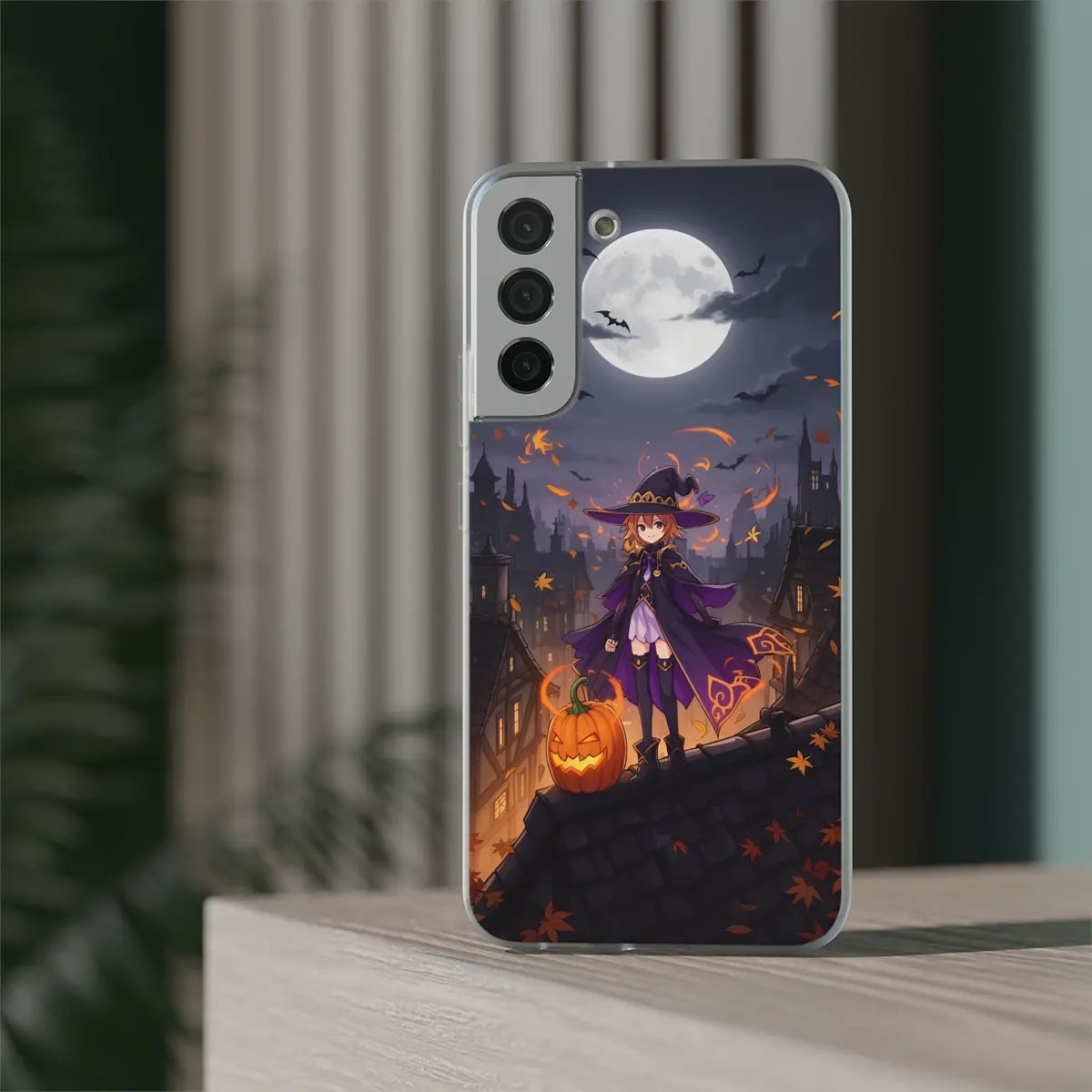 Witch Moon Glow Flexi Phone Case Witch Moon Glow Flexi Phone Case