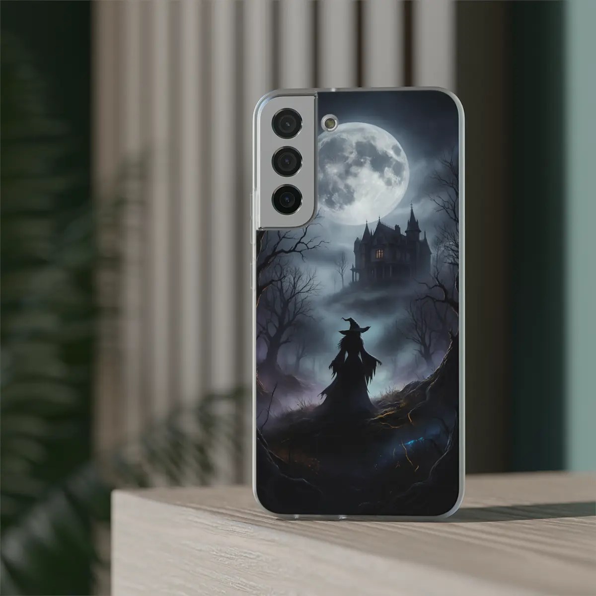 Witch Moonrise Flexi Phone Case Witch Moonrise Flexi Phone Case