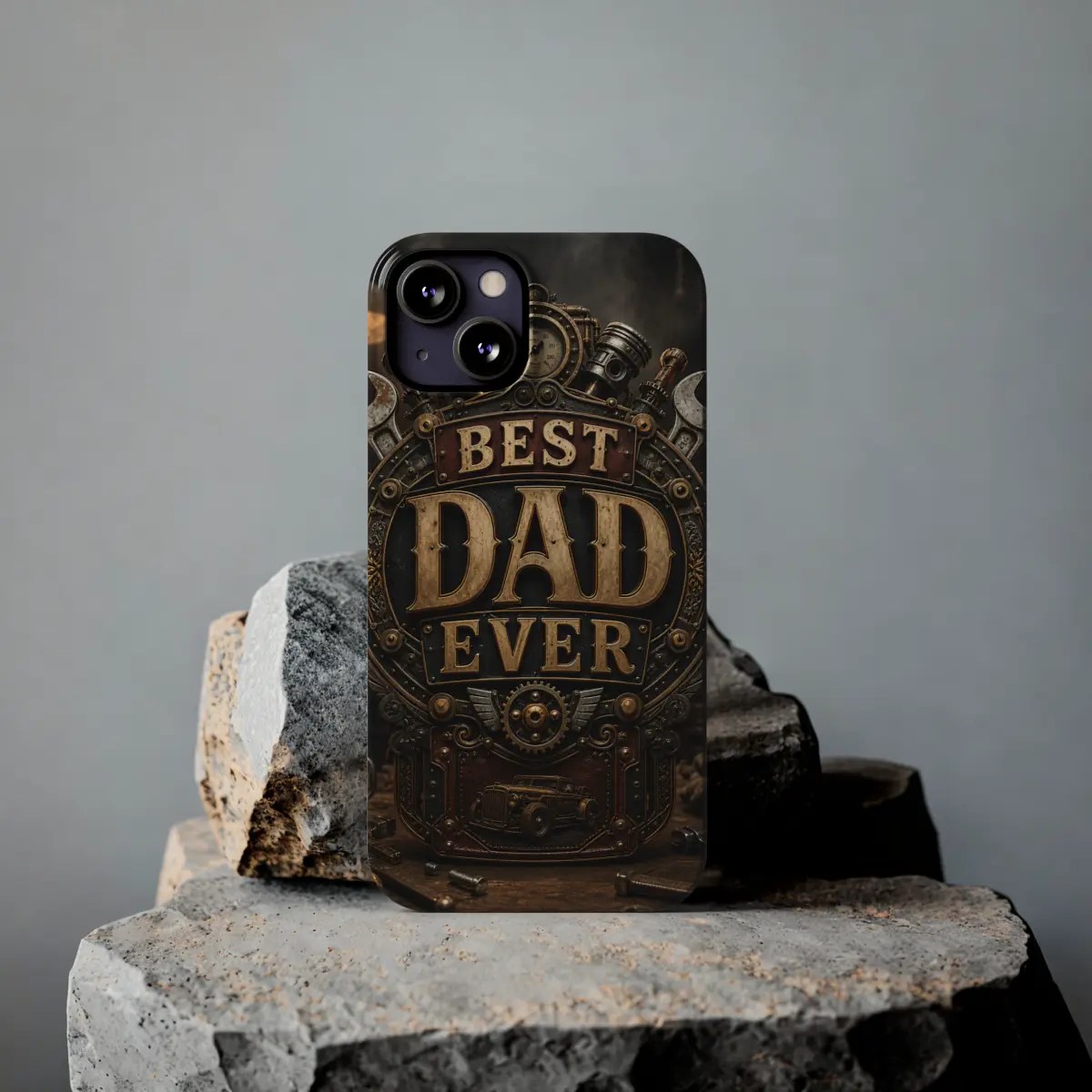 Dad Garage Emblem Slim Phone Case Dad Garage Emblem Slim Phone Case