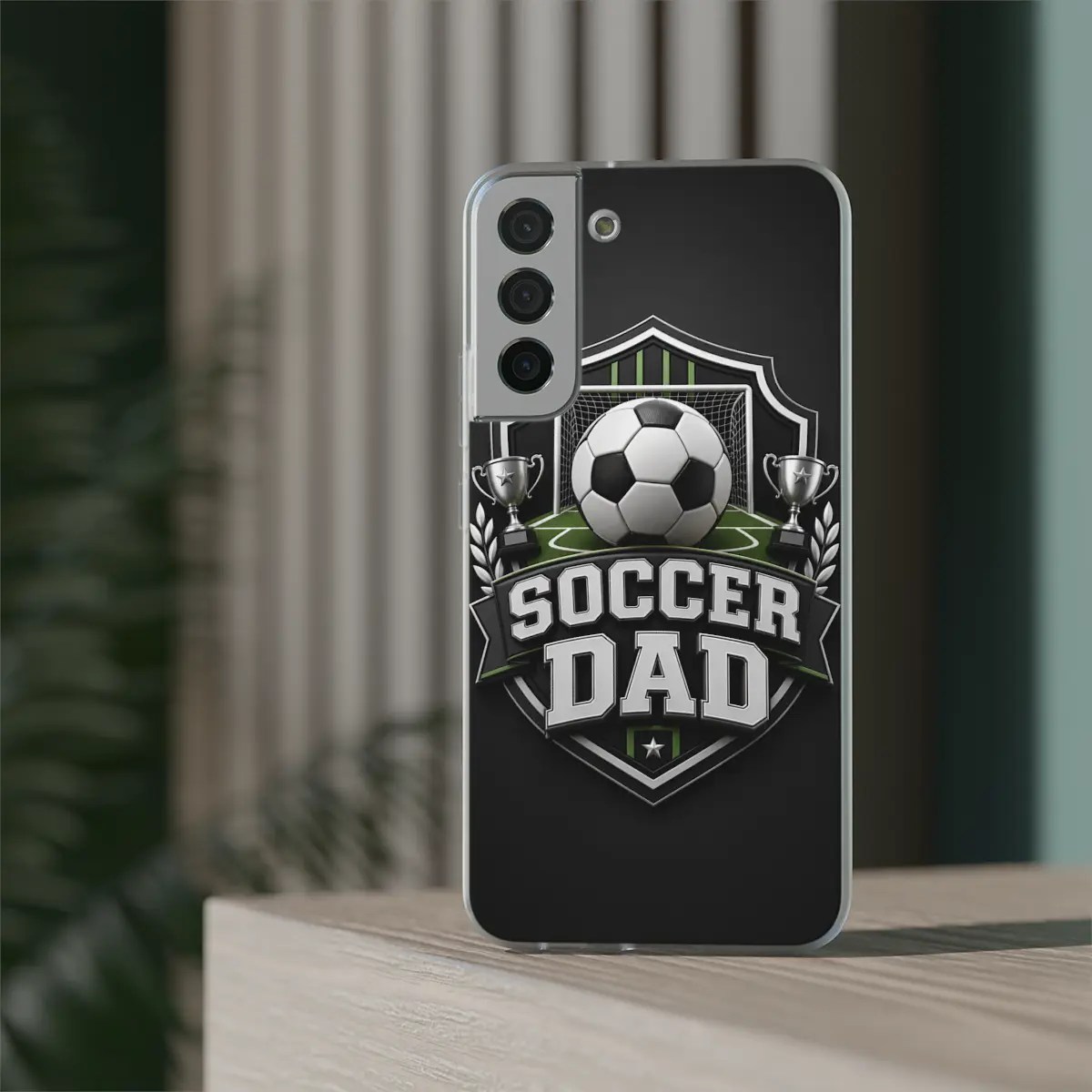 Soccer Dad Crest Flexi Phone Case Soccer Dad Crest Flexi Phone Case
