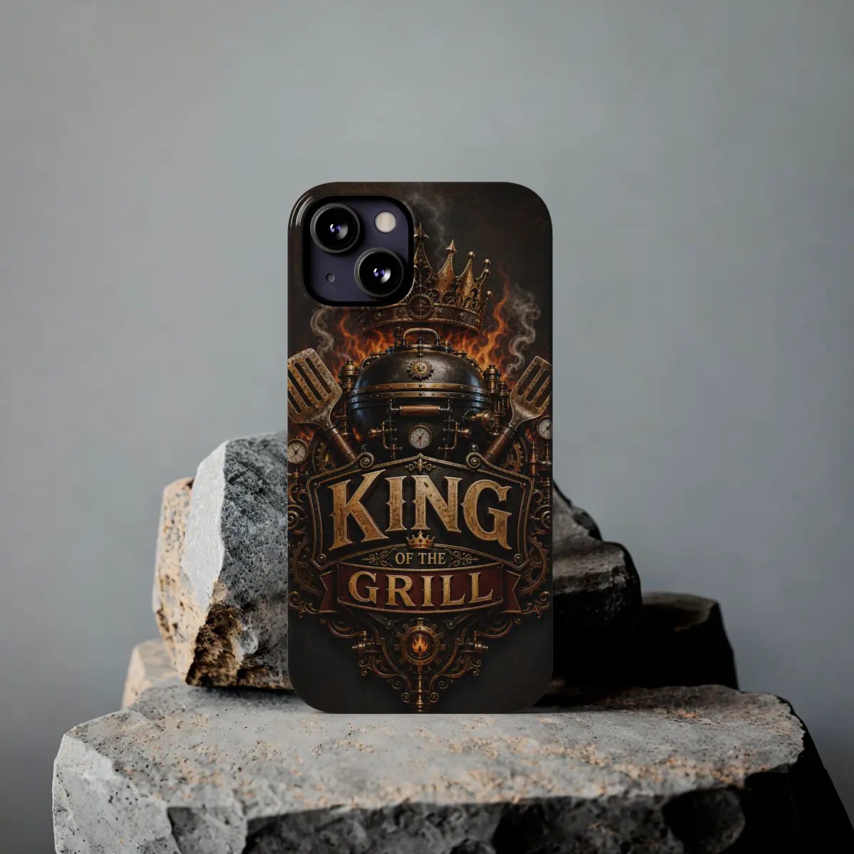 Grill King Crest Slim Phone Case Grill King Crest Slim Phone Case