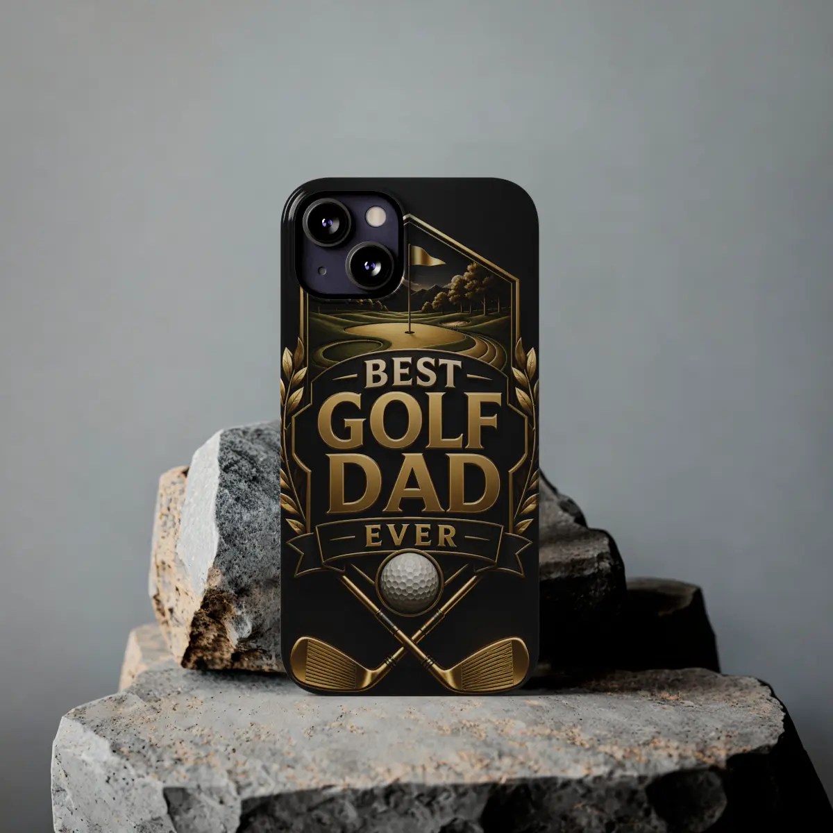 Golf Dad Badge Slim Phone Case Golf Dad Badge Slim Phone Case