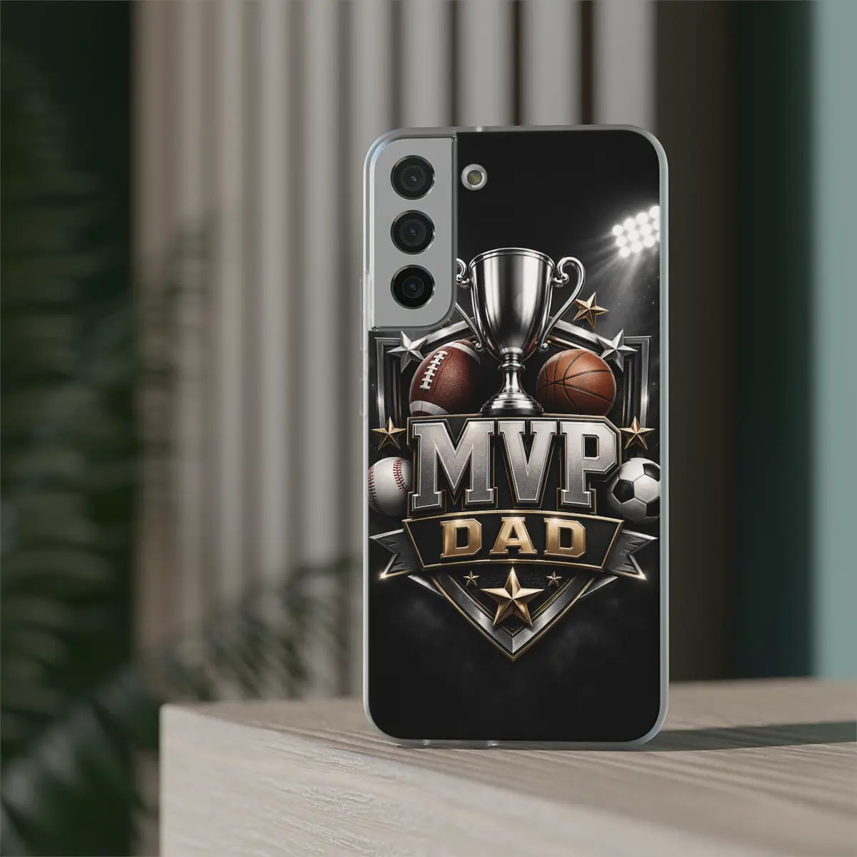MVP Dad Trophy Flexi Phone Case MVP Dad Trophy Flexi Phone Case