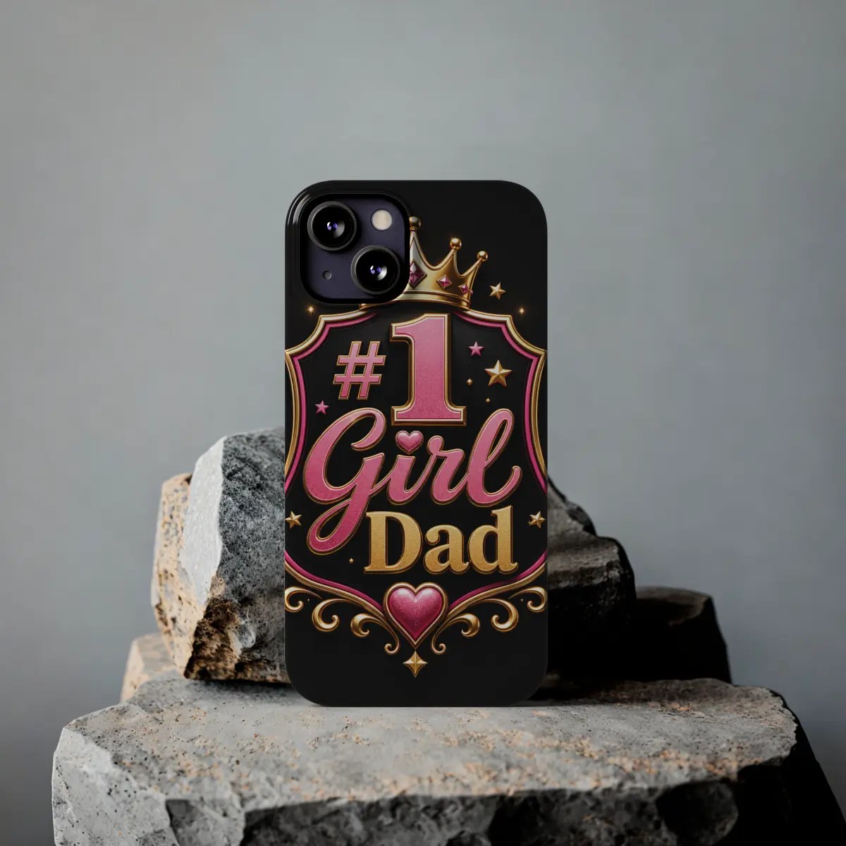 Girl Dad Badge Slim Phone Case Girl Dad Badge Slim Phone Case