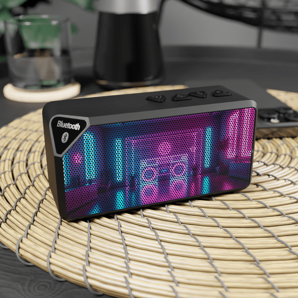 Neon Bedroom Bluetooth Speaker Neon Bedroom Bluetooth Speaker